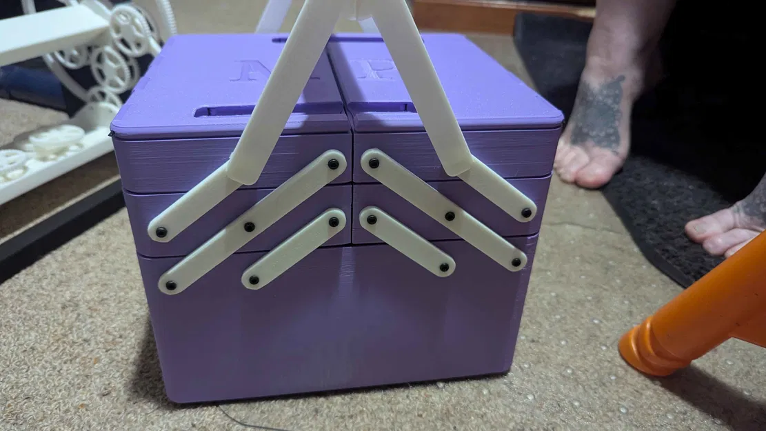 Hộp Đựng Đồ/May Vá Kiểu Cần Cẩu Phiên Bản PLA Thân Thiện - Image 3