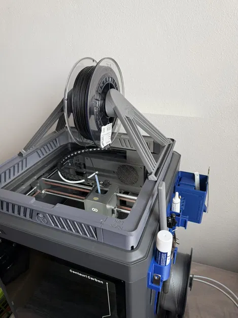 Giá Đỡ Dây Nhựa Carbon Upper Elegoo Centauri Cho TPU/PP - Image 1