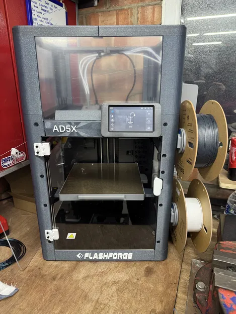 Phần nẹp đáy cho vỏ máy Flashforge AD5X/AD5M - Image 1