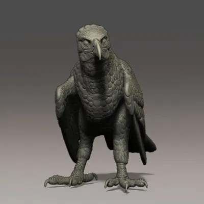 Mô Hình Điêu Khắc Chim Ưng Haast