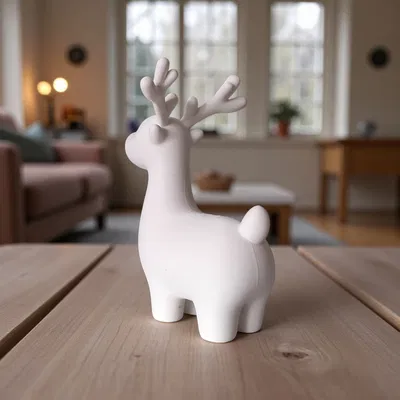 Mô hình tuần lộc trang trí Giáng Sinh tối giản dễ thương