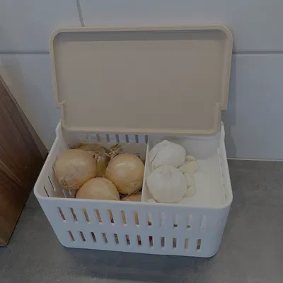 Rổ đựng Hành Tỏi có Nắp