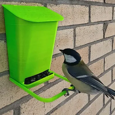 Máng Ăn Chim Gắn Tường