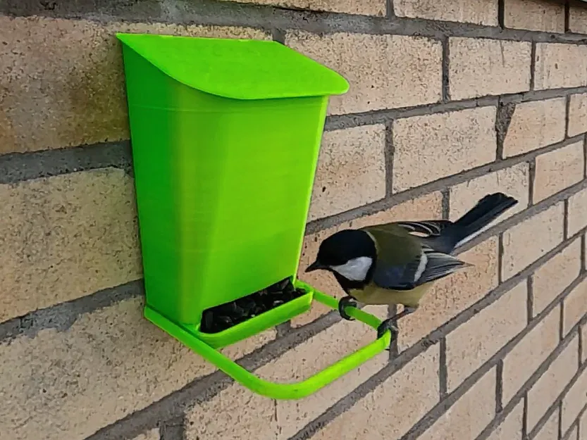 Máng Ăn Chim Gắn Tường - Image 2