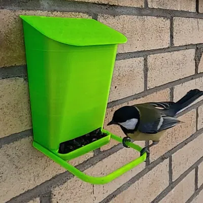 Máng Ăn Chim Gắn Tường