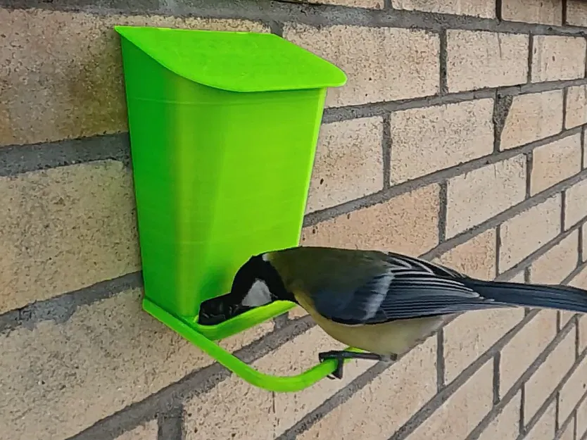 Máng Ăn Chim Gắn Tường - Image 3