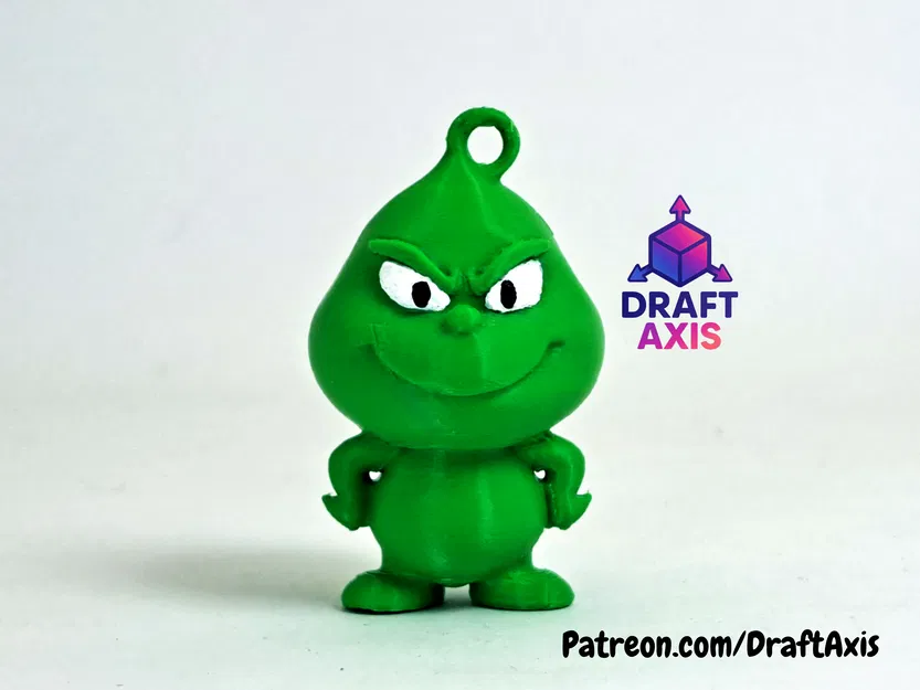 Móc Khoá Grinch - Kẻ Trộm Giáng Sinh Dễ Thương - Image 1