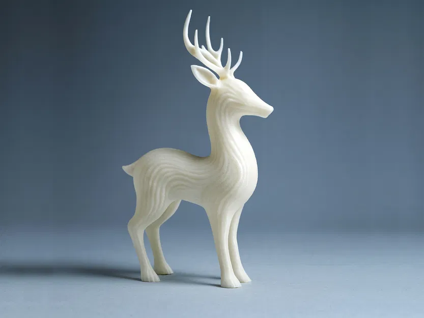 Nai Thanh Lịch - Ông Già Noel Cưỡi! Động Vật Tối Giản - Image 2