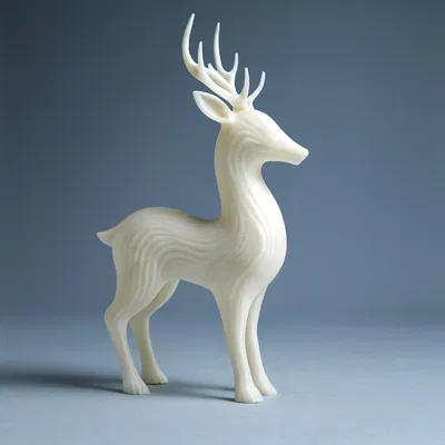 Nai Thanh Lịch - Ông Già Noel Cưỡi! Động Vật Tối Giản