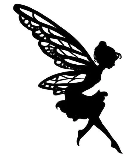 Hình Silhouette Hũ Đèn/Đèn Lồng - Nàng Tiên Cá Ariel và Tiên Nữ - Image 2