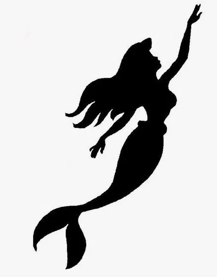 Hình Silhouette Hũ Đèn/Đèn Lồng - Nàng Tiên Cá Ariel và Tiên Nữ - Image 4