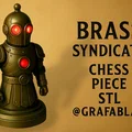 Quân Tốt "Brass Syndicate" - quân cờ vua - Thumbnail 1