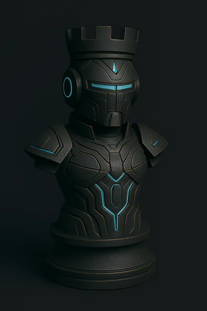 Tháp Cyber 2.0 "Rook" - quân cờ Vua - Image 3