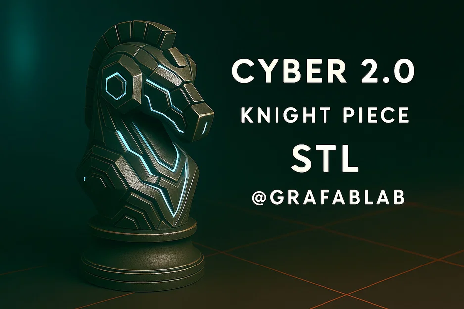 "Cyber 2.0 "Knight" - quân cờ vua" - Image 1