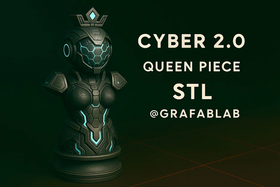 Cyber 2.0 "Queen" - quân cờ vua - Image 1