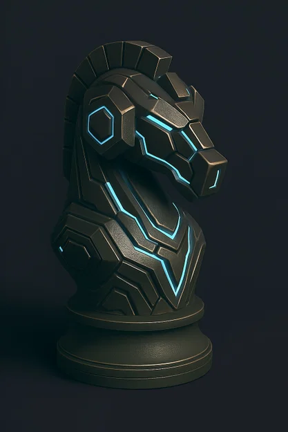 "Cyber 2.0 "Knight" - quân cờ vua" - Image 4