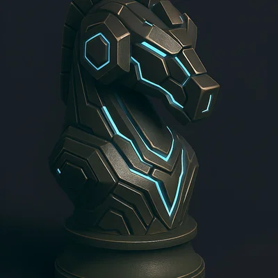 "Cyber 2.0 "Knight" - quân cờ vua"