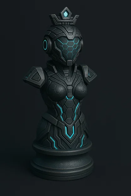 Cyber 2.0 "Queen" - quân cờ vua - Image 4