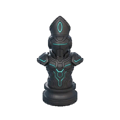 Tượng Cờ Vua Cyber 2.0 "Bishop"