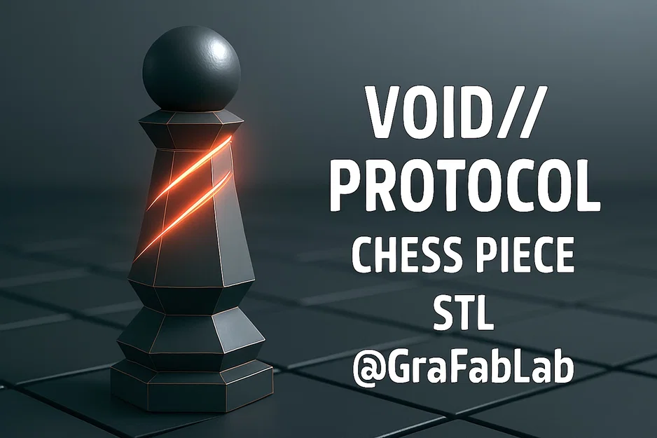 ♟ Quân Tốt VOID//Protocol - quân cờ vua - Image 1