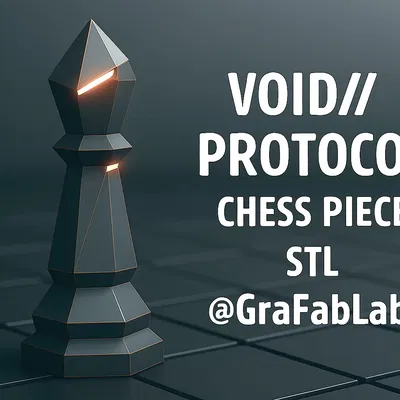 Tượng Cờ Vua "VOID//Protocol "Bishop""