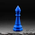 Tượng Cờ Vua "VOID//Protocol "Bishop"" - Thumbnail 3