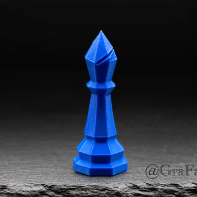 Tượng Cờ Vua "VOID//Protocol "Bishop""