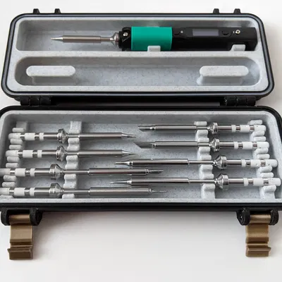 Phần giữ 8 ngòi hàn cho Hộp đựng Pinecil đa mảnh cứng cáp V2