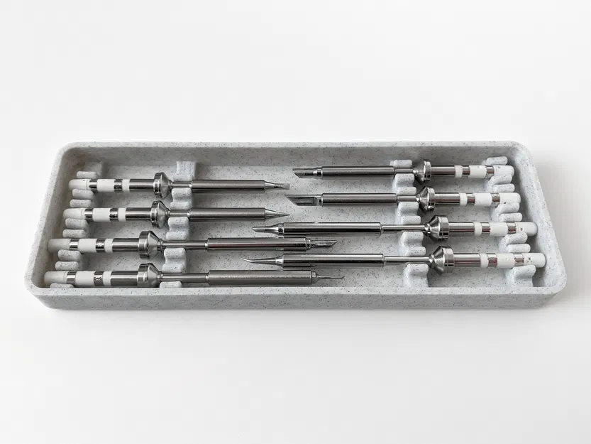 Phần giữ 8 ngòi hàn cho Hộp đựng Pinecil đa mảnh cứng cáp V2 - Image 2