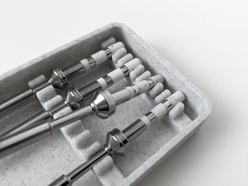 Phần giữ 8 ngòi hàn cho Hộp đựng Pinecil đa mảnh cứng cáp V2 - Image 3