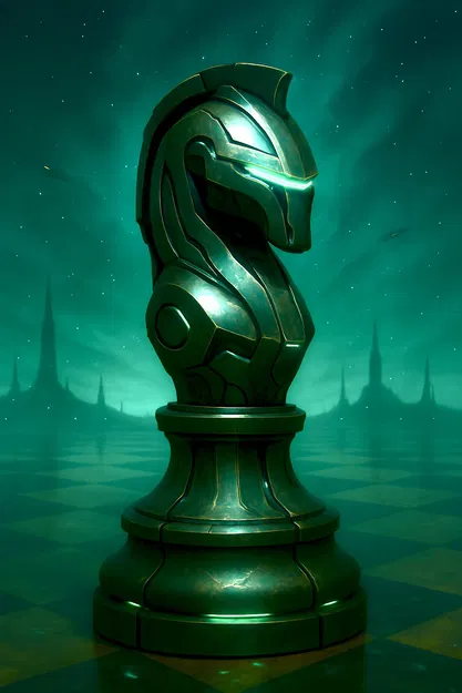 Kỵ Sĩ "Thiên Triều" - Quân Cờ Tướng - Image 4