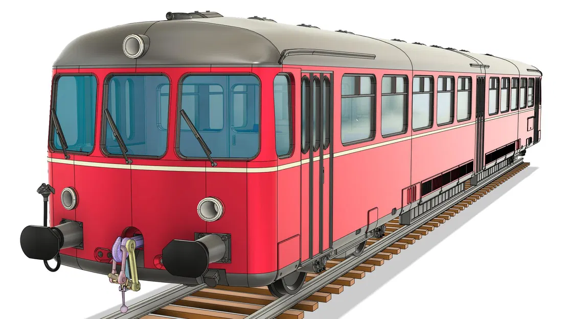 Deutsche Bundesbahn ETA150 / br515 Accutriebwagen - Khổ 1 (1:32) - Image 1