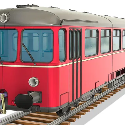 Deutsche Bundesbahn ETA150 / br515 Accutriebwagen - Khổ 1 (1:32)