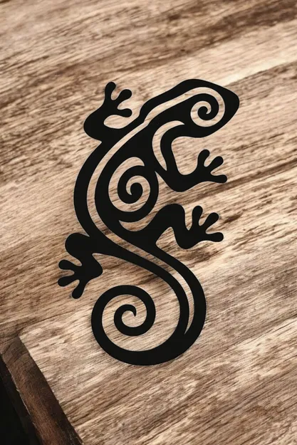 Trang Trí Tường – Salamander Bộ Lạc (Dày 5 mm) - Image 1