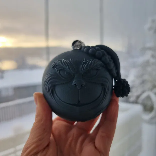 Móc Treo Cây Thông Noel Hình Grinch - Image 1