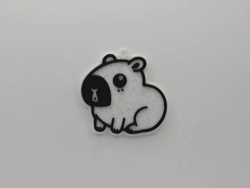 Móc Khóa Capybara Dễ Thương - Image 1