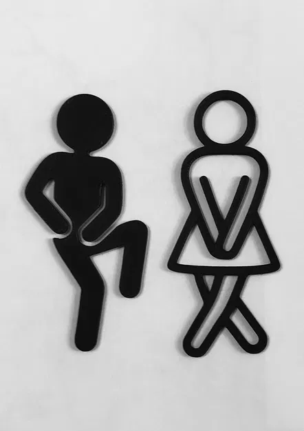 Móc Treo Cửa “WC” Vui Nhộn - Image 2