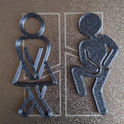 Móc Treo Cửa “WC” Vui Nhộn