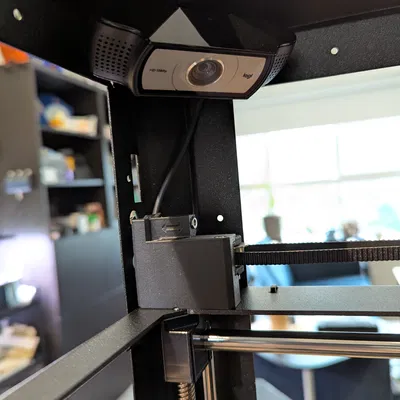 Giá đỡ webcam Prusa Core One cho Logitech C920/C930 (dùng nam châm 6x2mm)