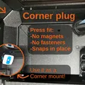 Core One Corner Plug - Không Cần Nam Châm - Có Thể Dùng Làm Giá Đỡ Góc - Thumbnail 1
