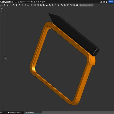 Viền (Bezel) và Bút cảm ứng cho AD5X