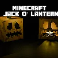 Mô hình trang trí Jack O' Lantern Minecraft - Thumbnail 1