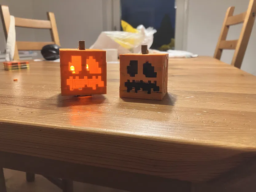 Mô hình trang trí Jack O' Lantern Minecraft - Image 2