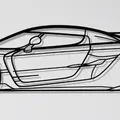 Nghệ Thuật Treo Tường Koenigsegg Jesko 2021 - Thumbnail 1
