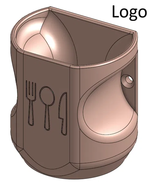 Giá Đựng Muỗng Nĩa Cho Giờ Chơi - Image 2