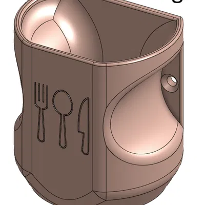 Giá Đựng Muỗng Nĩa Cho Giờ Chơi