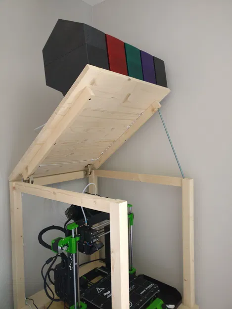 Hộp đựng Filament cho Giá đỡ cuộn tự tua - Image 4