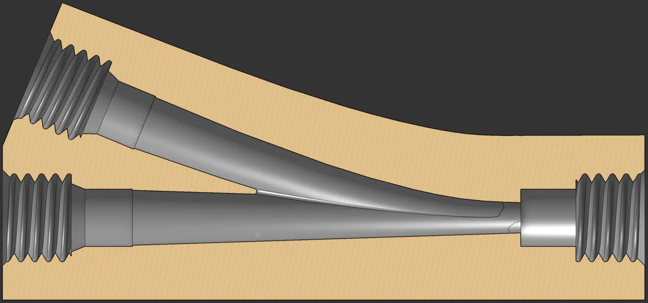 Bộ chia Y Bowden cho Qidi Box (AMS) , PC4-M6 - Image 3