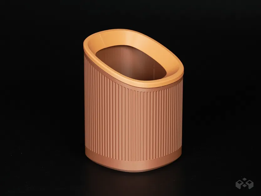 Thùng Rác Để Bàn SUTTO - Thiết Kế Gân - Image 5