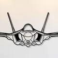 Mô Hình Nghệ Thuật Treo Tường F-35A Lightning II Lockheed Martin - Thumbnail 1